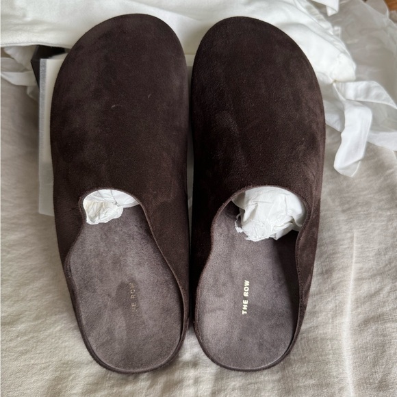 The Row Shoes - NWT The Row Hudson - Dark Brown Suede